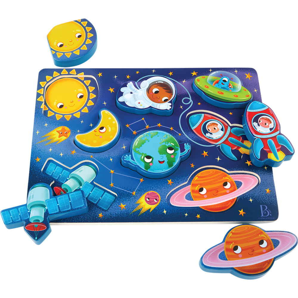 B.Toys Outer Space Chunky Puzzle