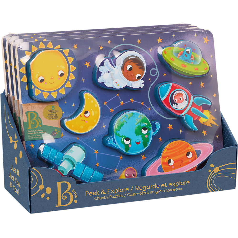 B.Toys Outer Space Chunky Puzzle