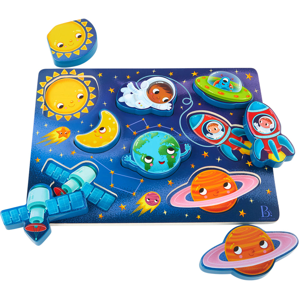 B.Toys Outer Space Chunky Puzzle