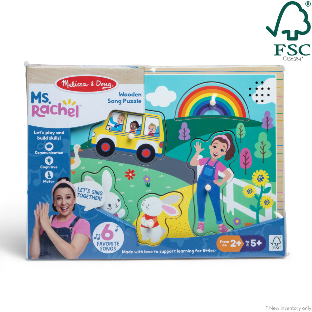 Melissa & Doug x Ms. Rachel Song Sound Puzzle