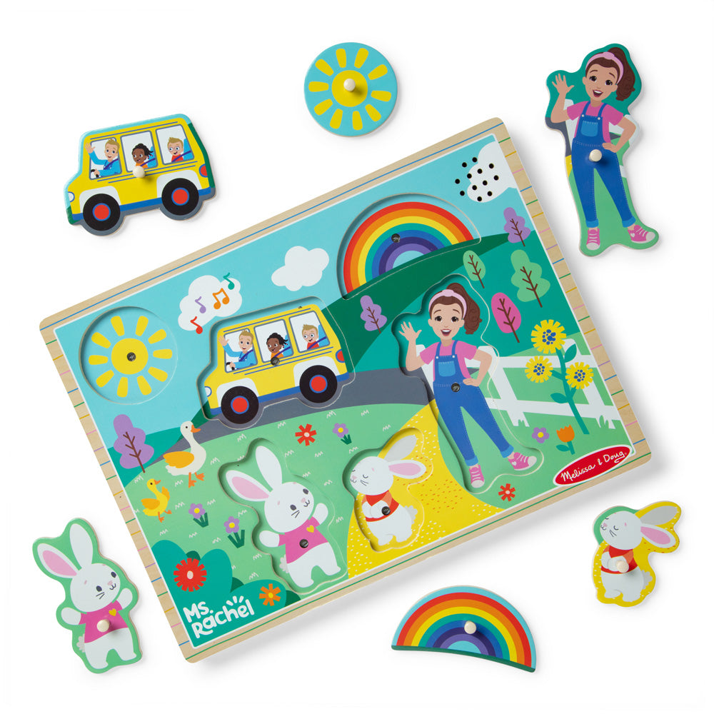 Melissa & Doug x Ms. Rachel Song Sound Puzzle