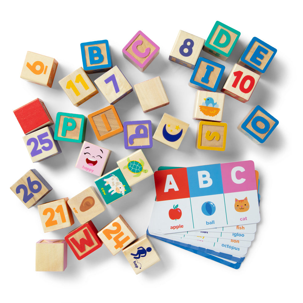 Melissa & Doug x Ms. Rachel Blocks Activity Cards