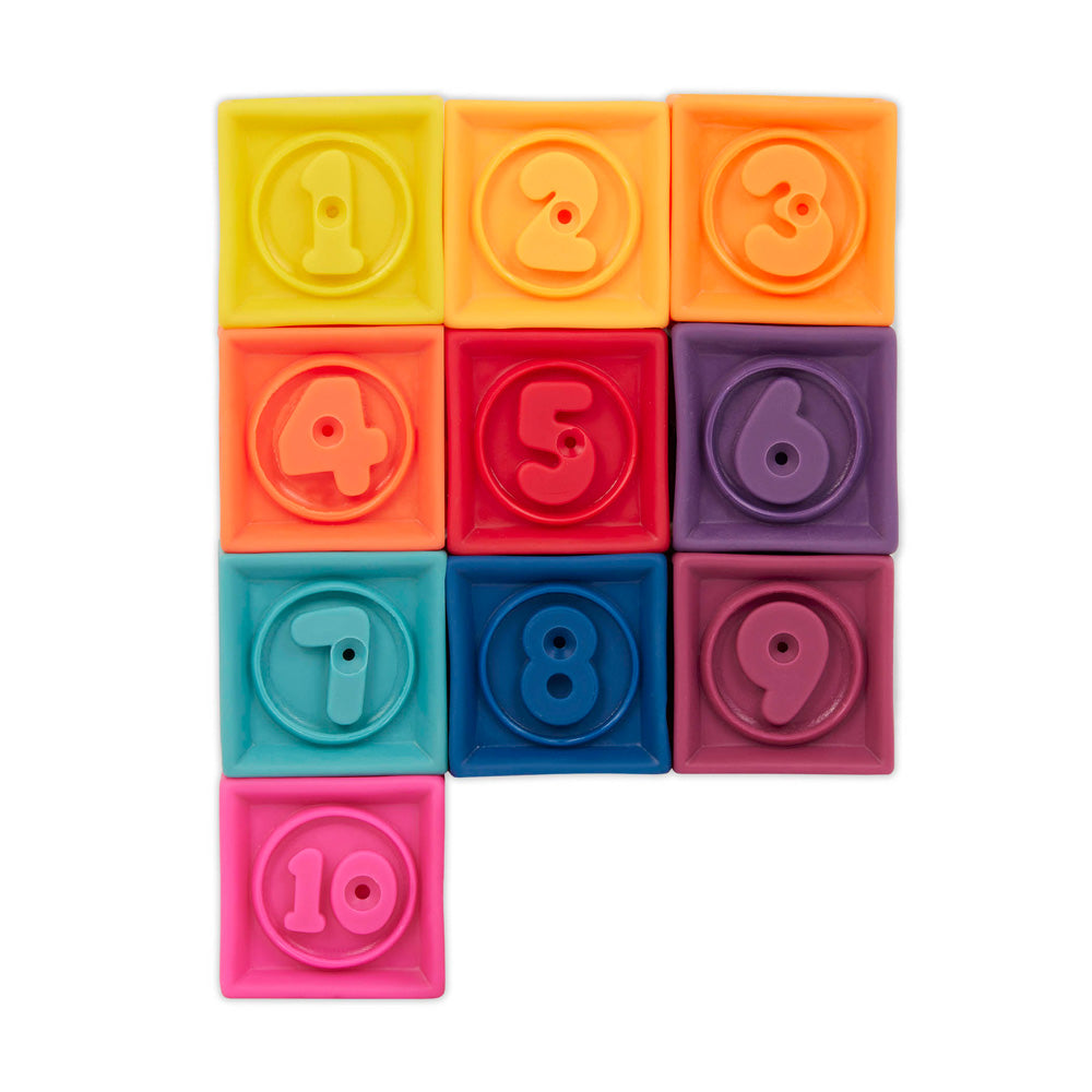 B.Toys One Two Squeeze, Soft Blocks