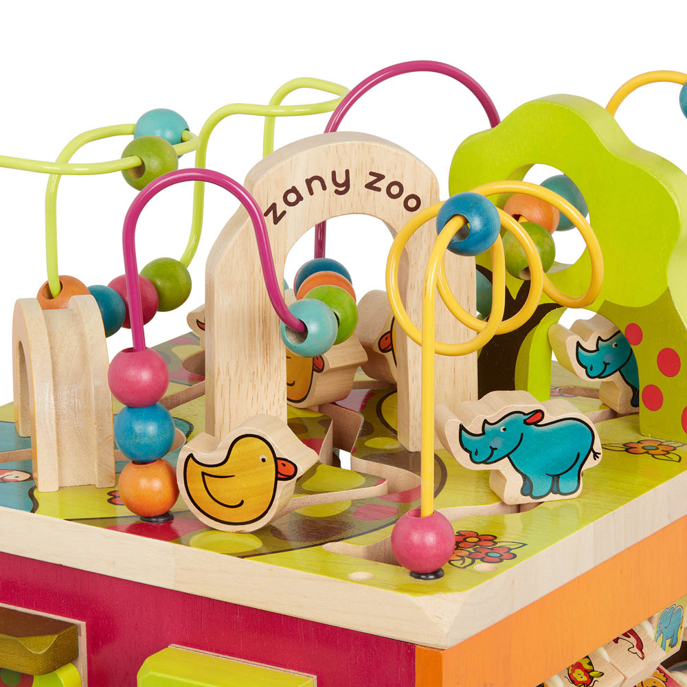 B.Toys Wooden Activity Cube