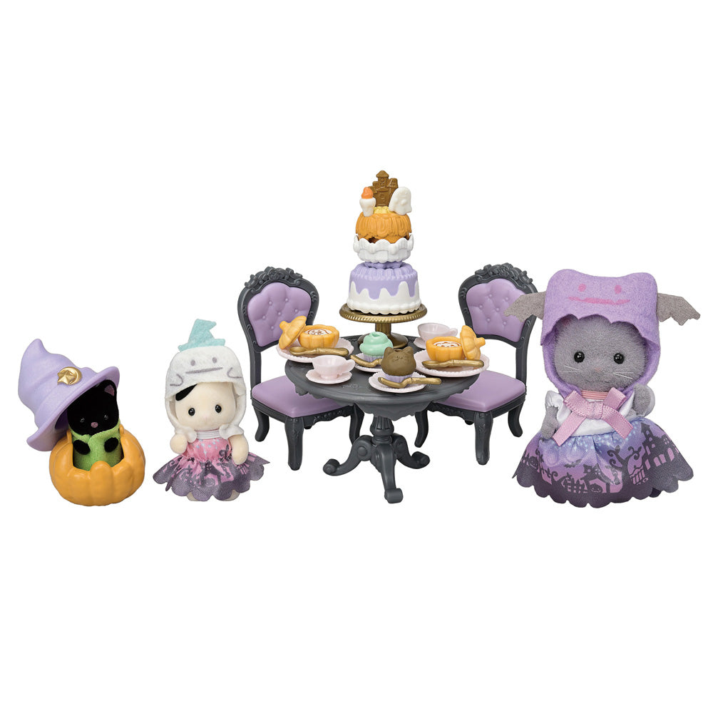 Calico Critters Halloween Surprise Party Set