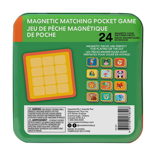 Magnetic Matching Pocket Game