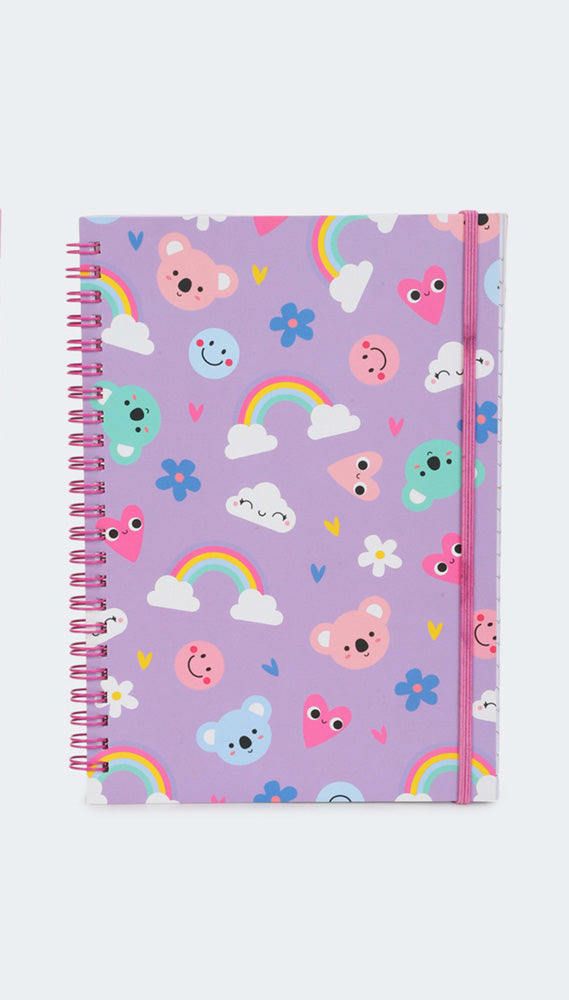 Spiral Notebook Rainbow