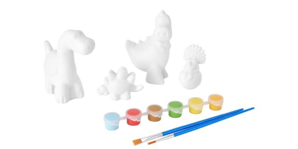 Paint Your Own Squishies Dinosaur 4 Pack