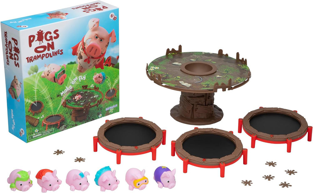 Pigs on Trampolines