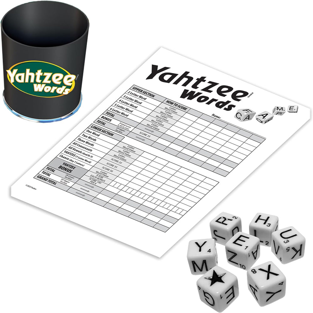 Yahtzee Words