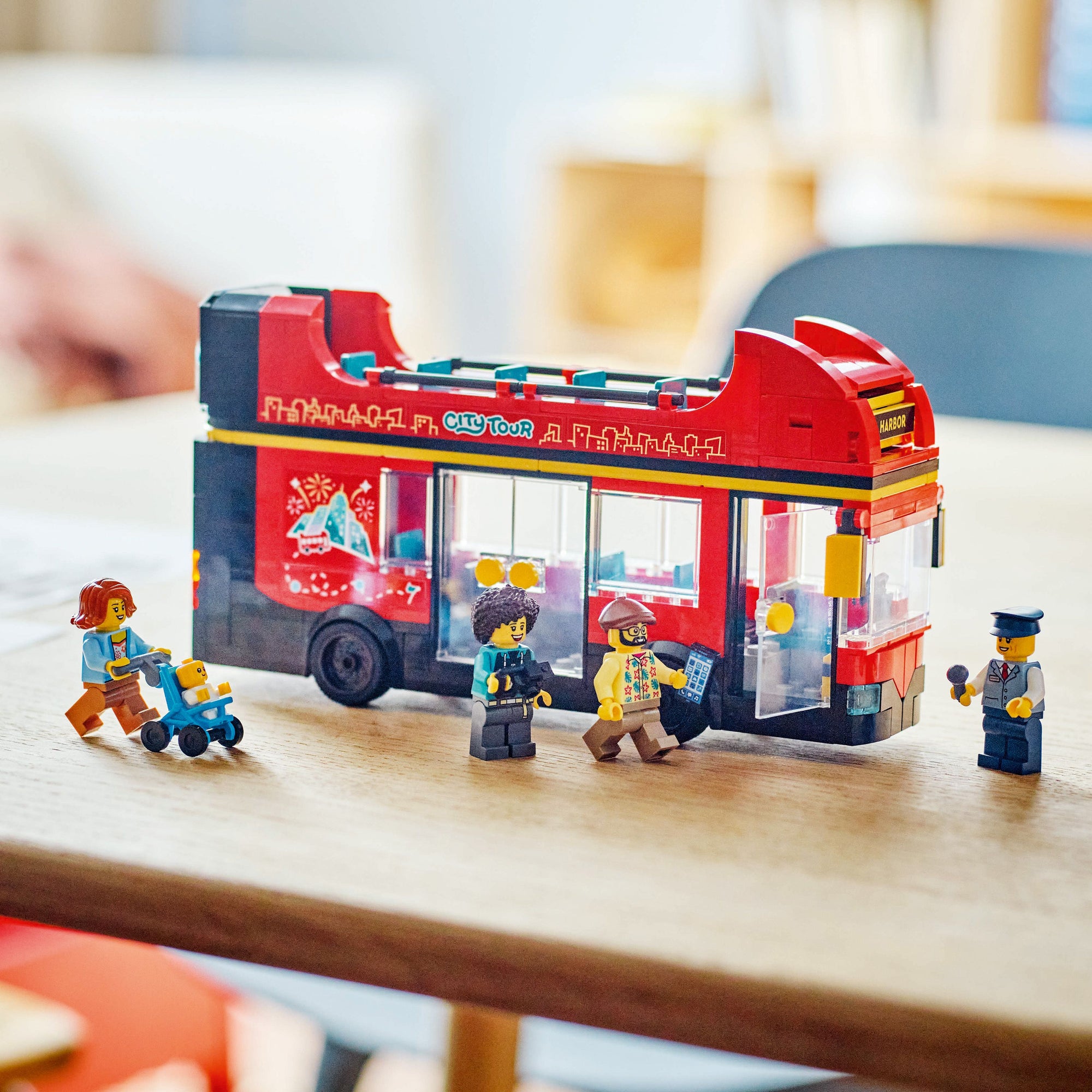 LEGO® City Big Vehicles Red Double-Decker Sightseeing Bus 60407