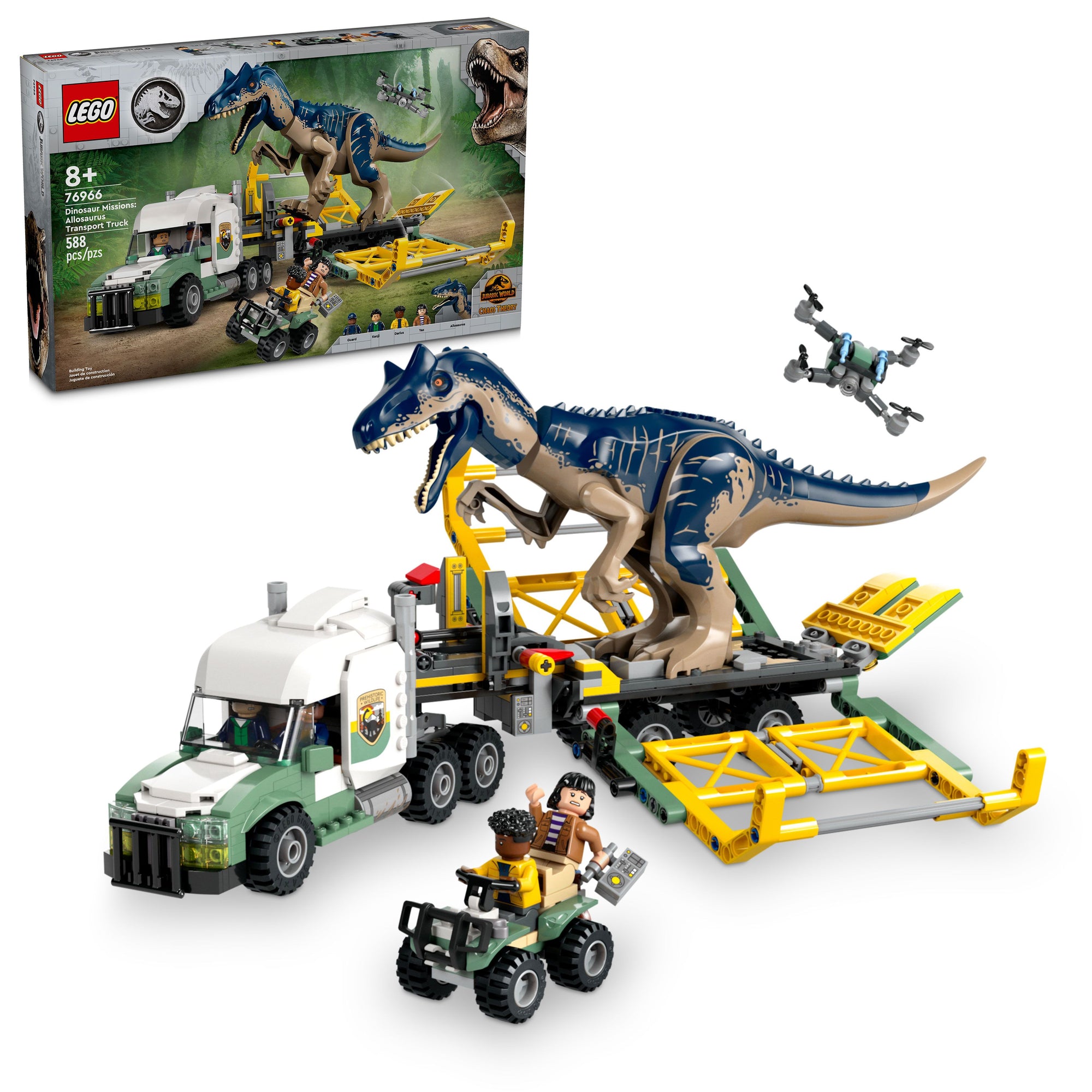 LEGO® Jurassic World™ Alosaurus Transport 76966