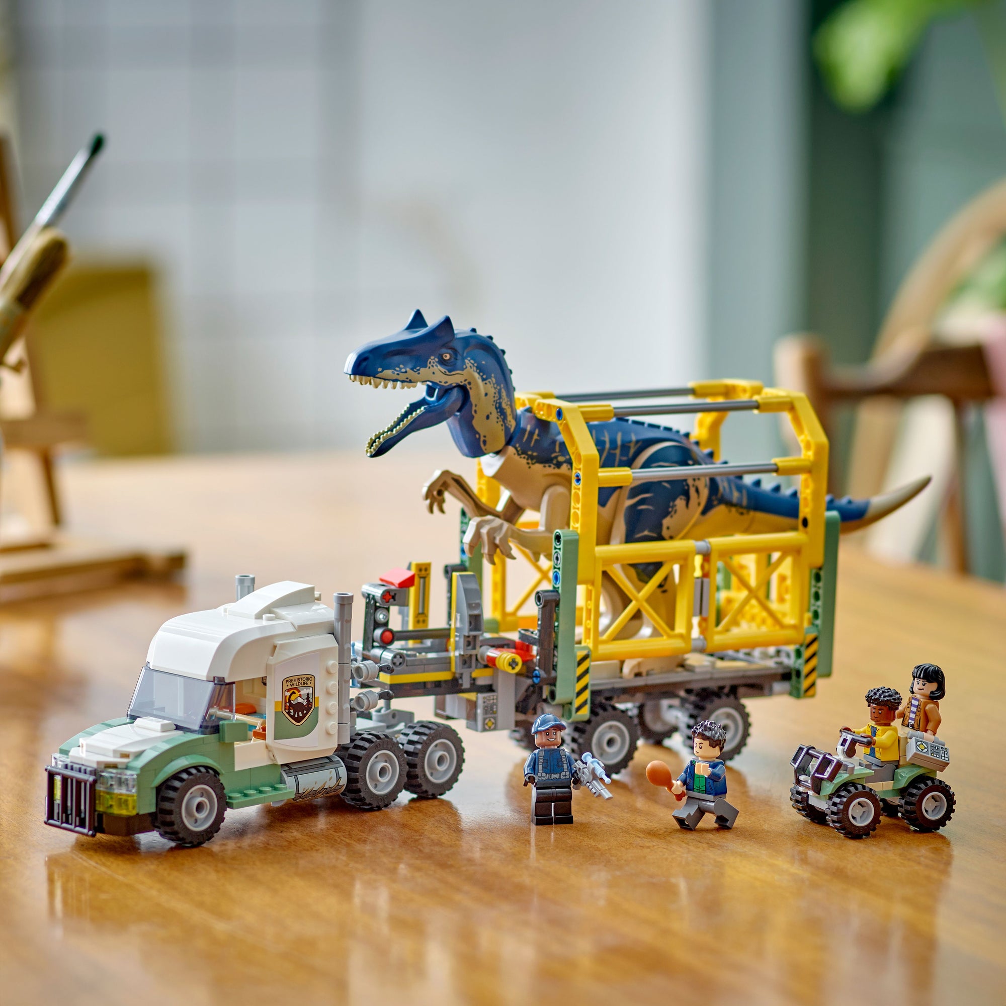 LEGO® Jurassic World™ Alosaurus Transport 76966