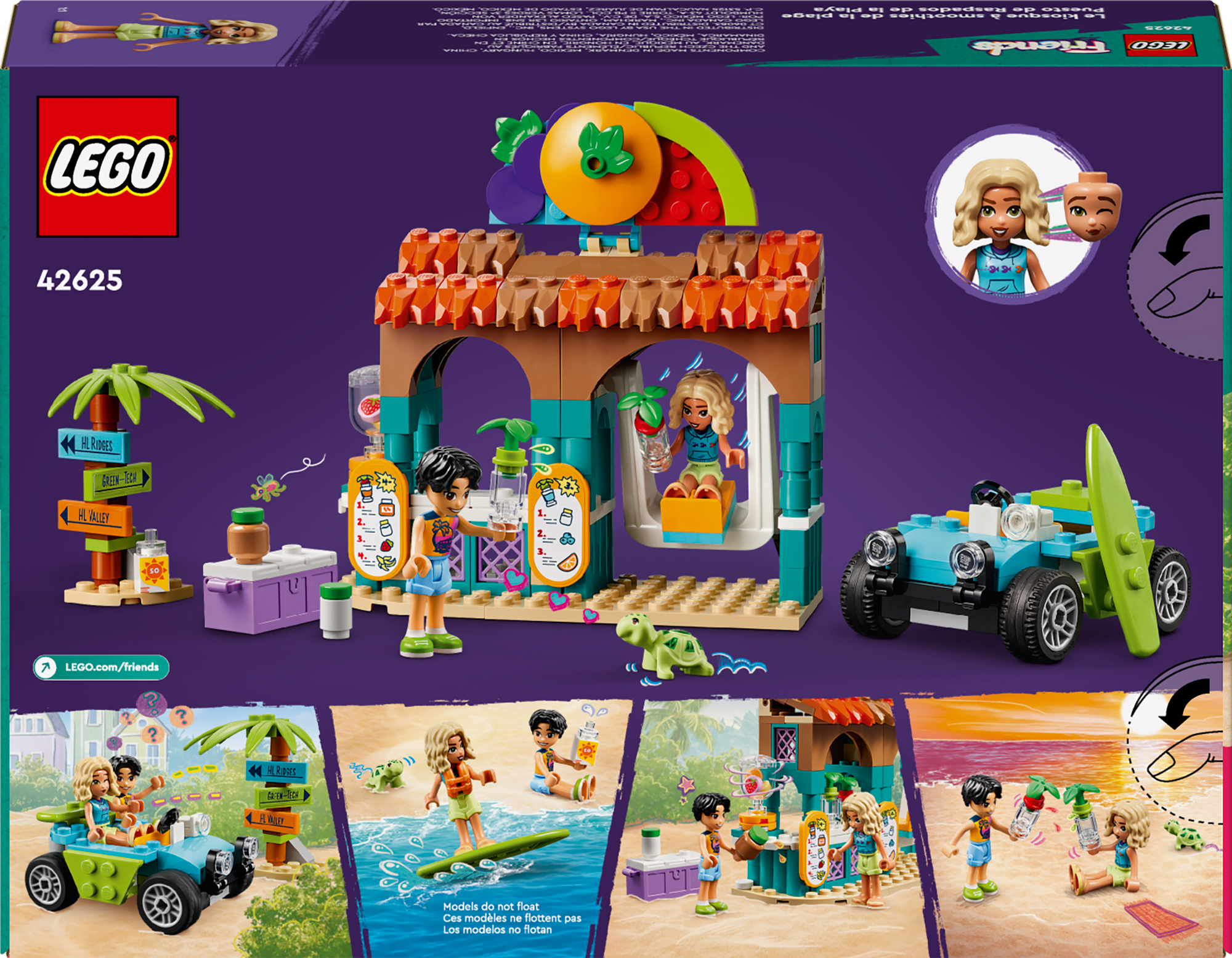 LEGO® Beach Smoothie Stand 42625