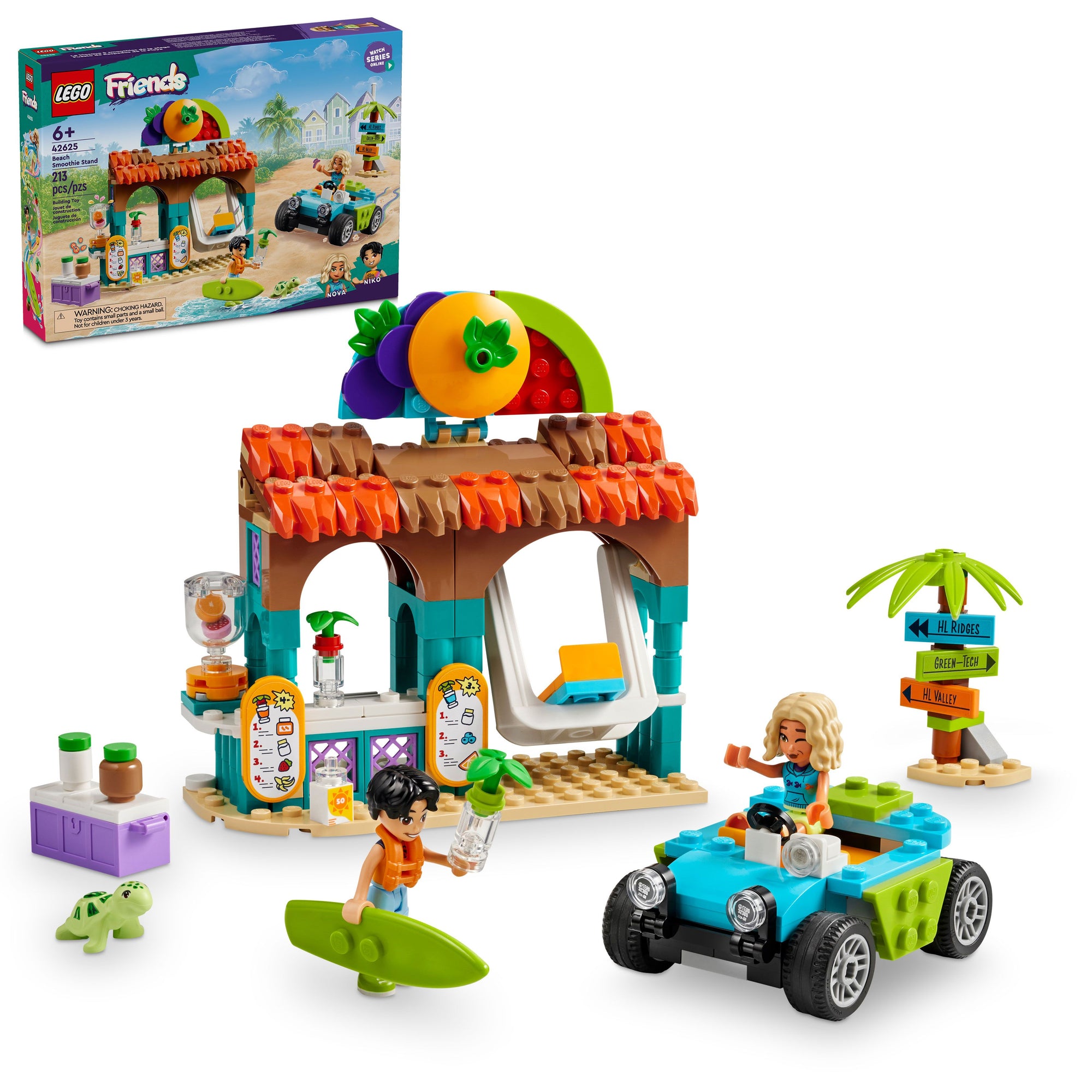 LEGO® Beach Smoothie Stand 42625