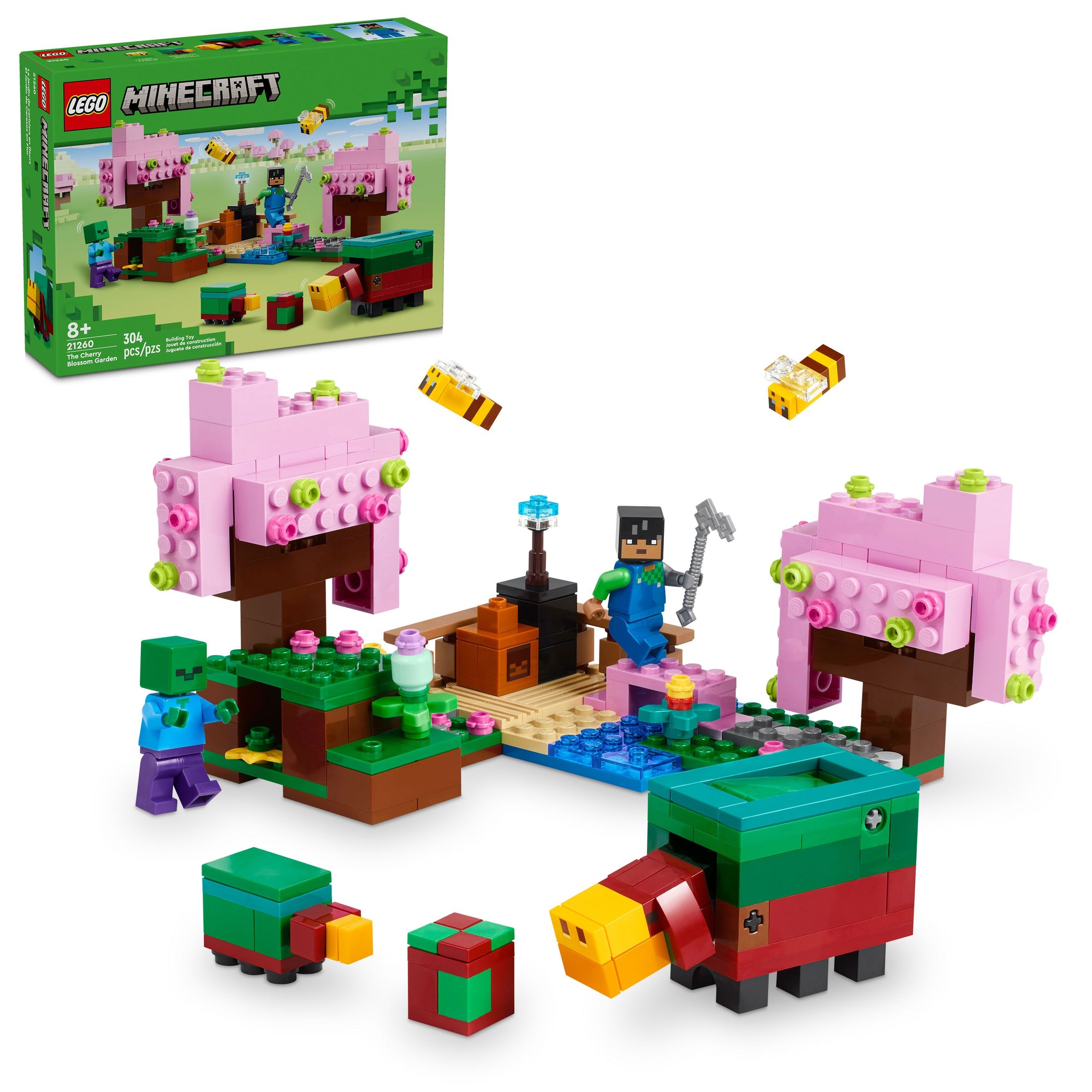 LEGO® Minecraft® The Cherry Blossom Garden 21260