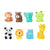 Bath Squirter Toys 9 Piece Set