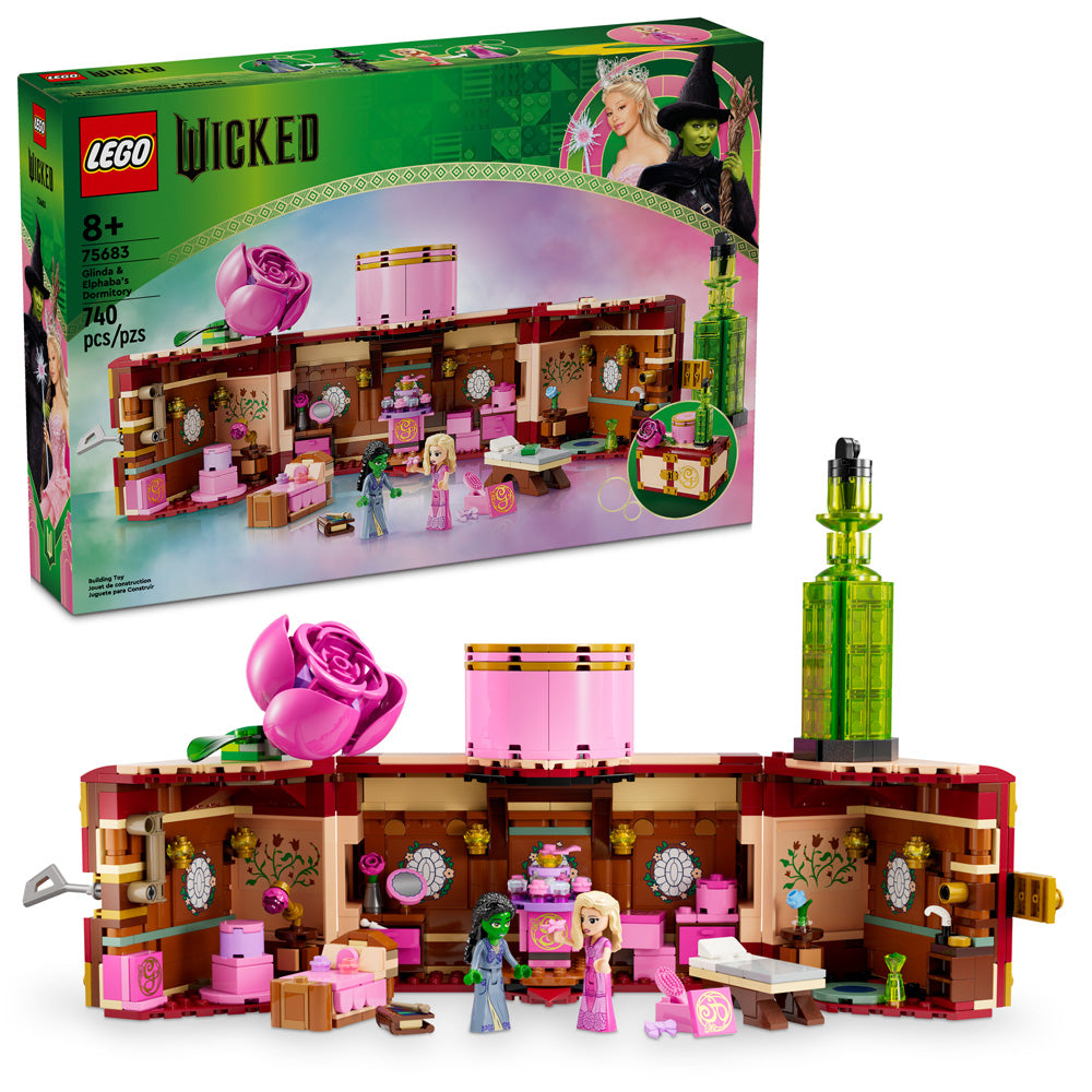 LEGO® Wicked Glinda & Elphaba’s Dormitory 75683