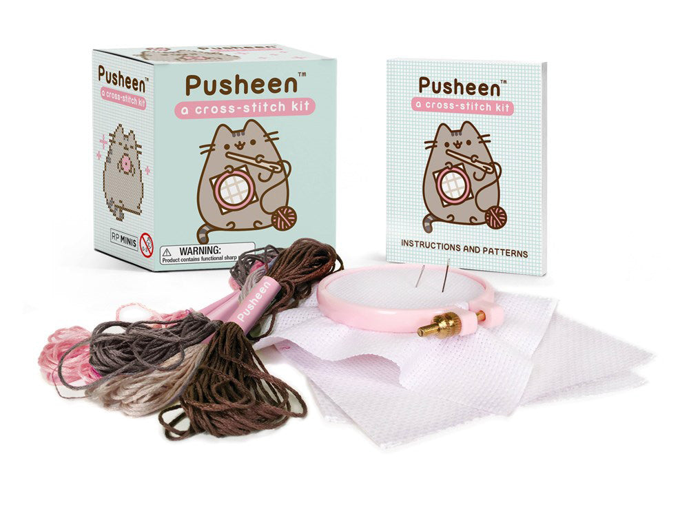 PUSHEEN: A CROSS-STITCH KIT