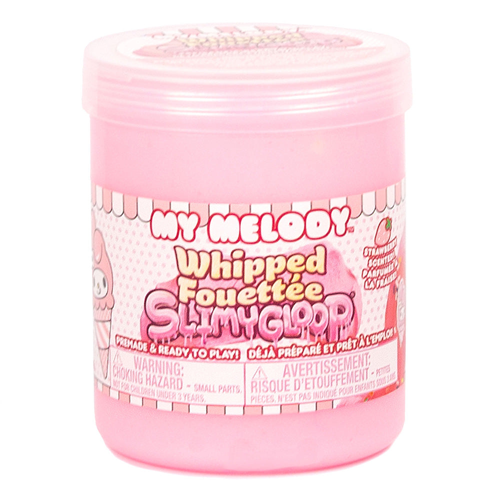 Slimygloop My Melody Strawberry Whipped Slime