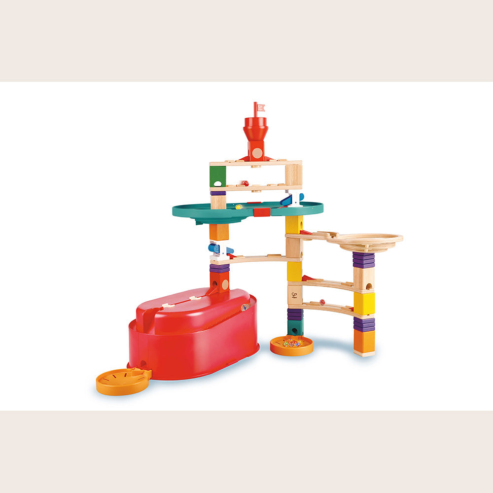 Hape Quadrilla Stack Track Bucket Set