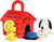 Peanuts Snoopy's House Playset (3 Pcs) 8"