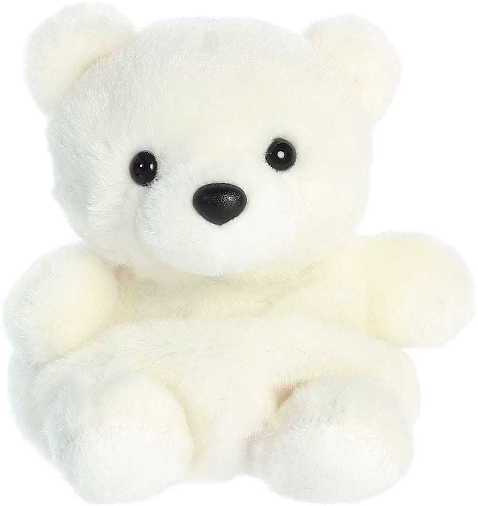 Palm Pals Puck Polar Bear 5"