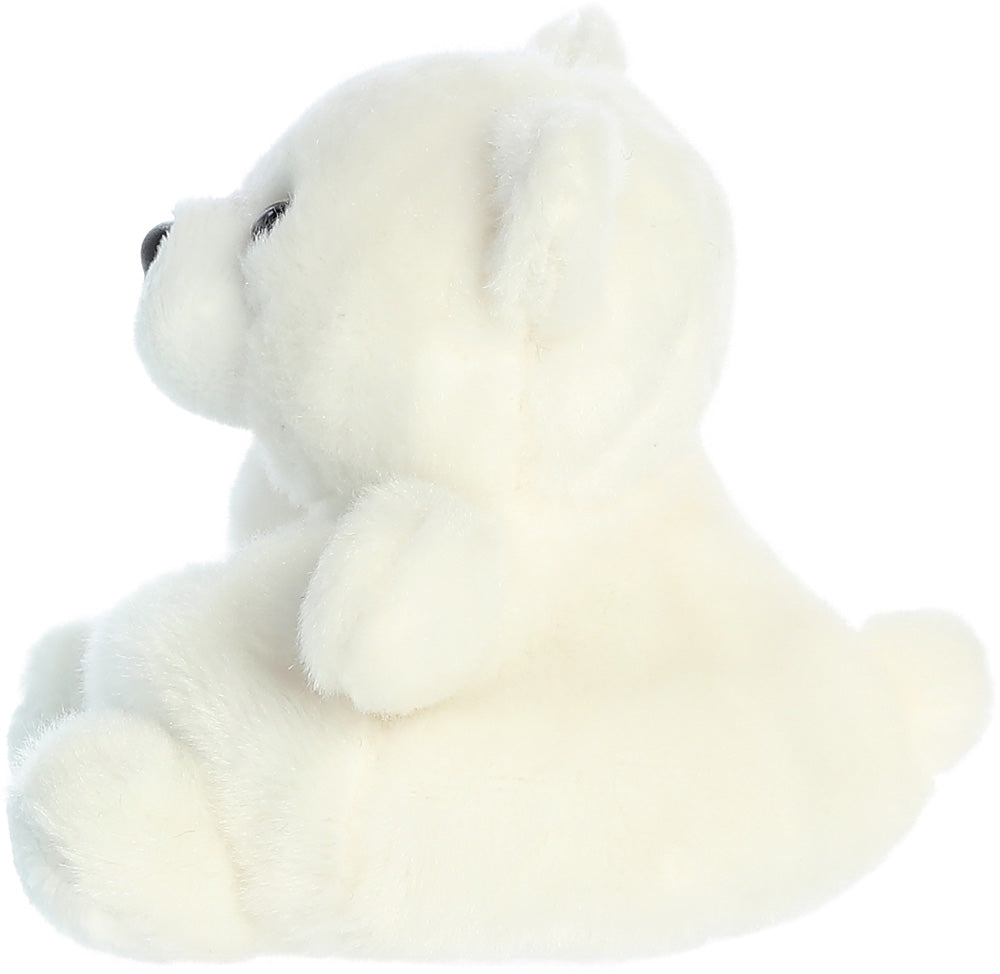 Palm Pals Puck Polar Bear 5"