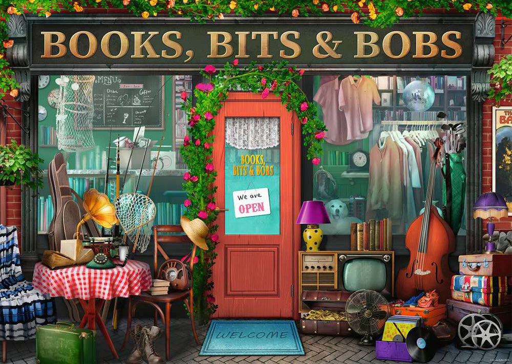 Books, Bits & Bobs 1000 pc Puzzle