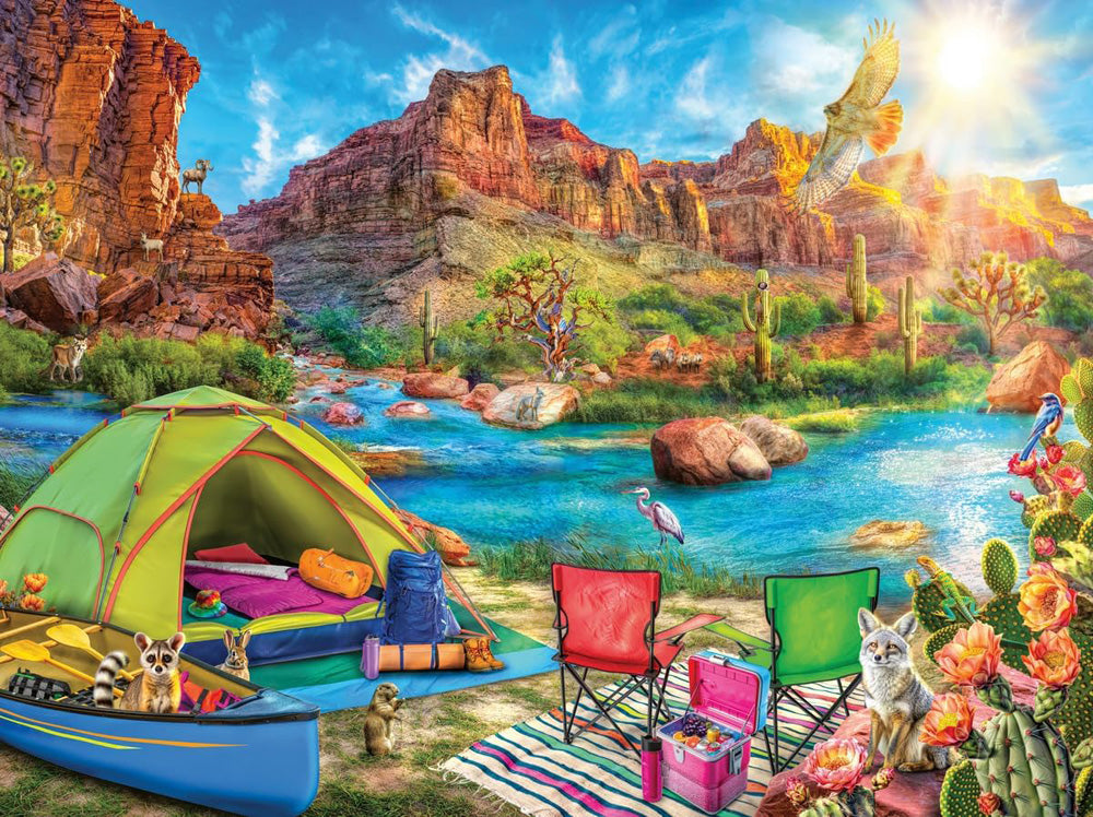 Canyon Camping 1500 Pc Puzzle