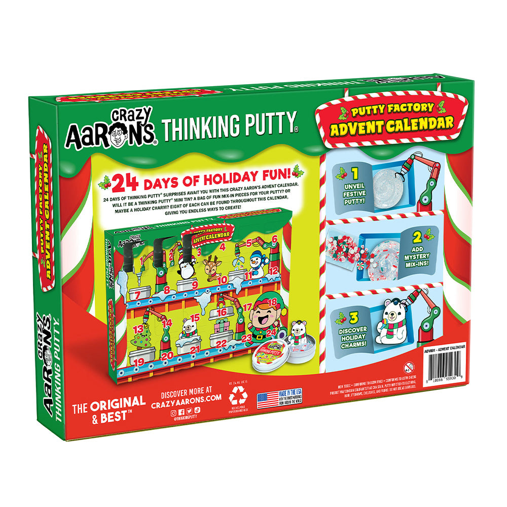 Crazy Aaron’s Putty Factory Advent Calendar