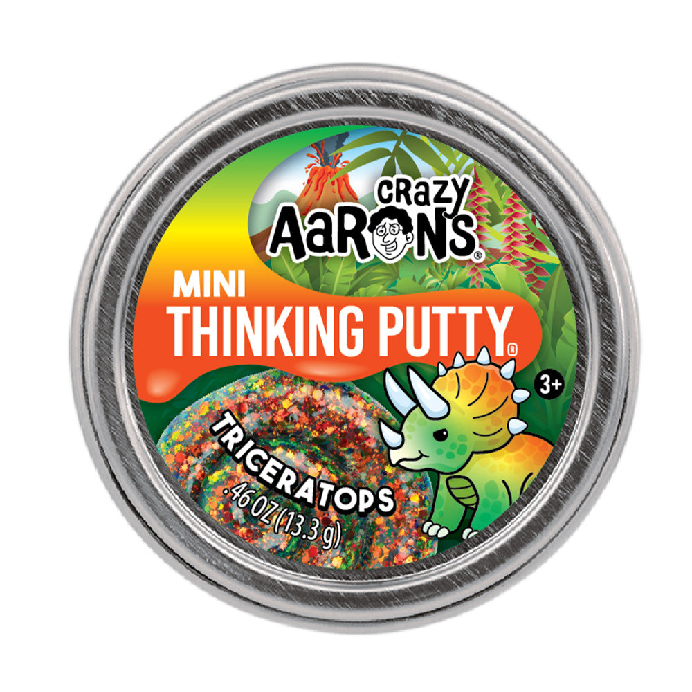 Crazy Aaron’s Mini Thinking Putty - Triceratops