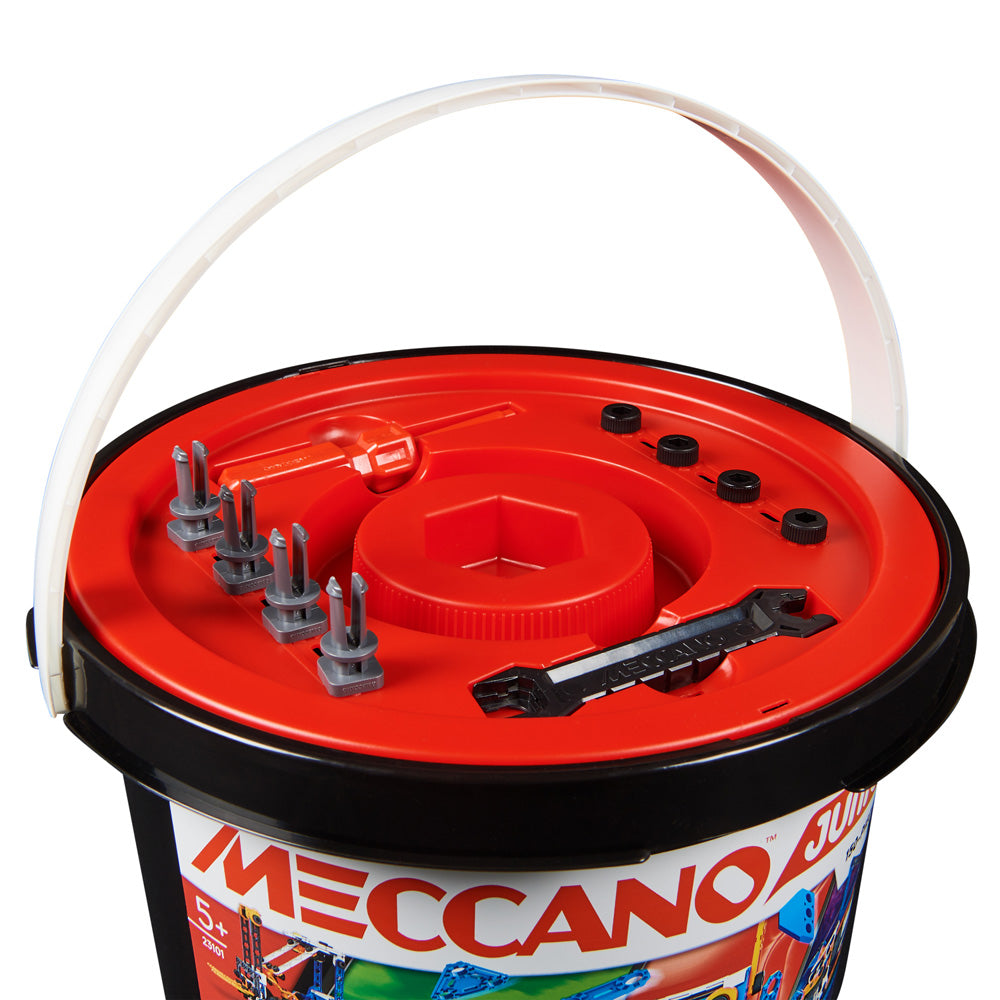 Meccano Junior 150-Piece Bucket