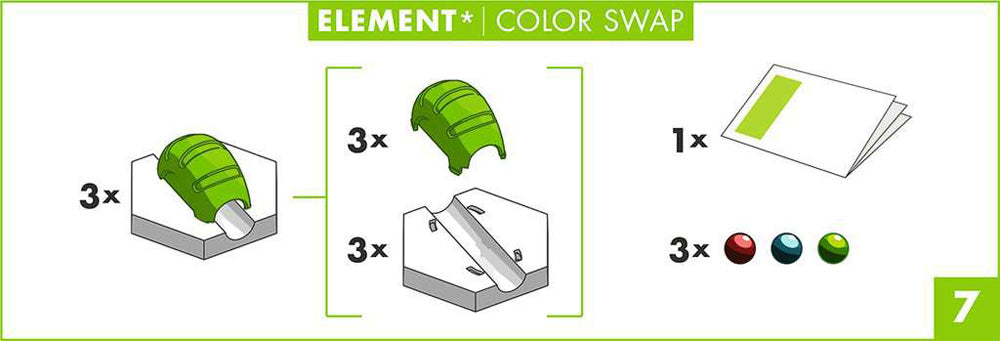 GraviTrax: Color Swap Element