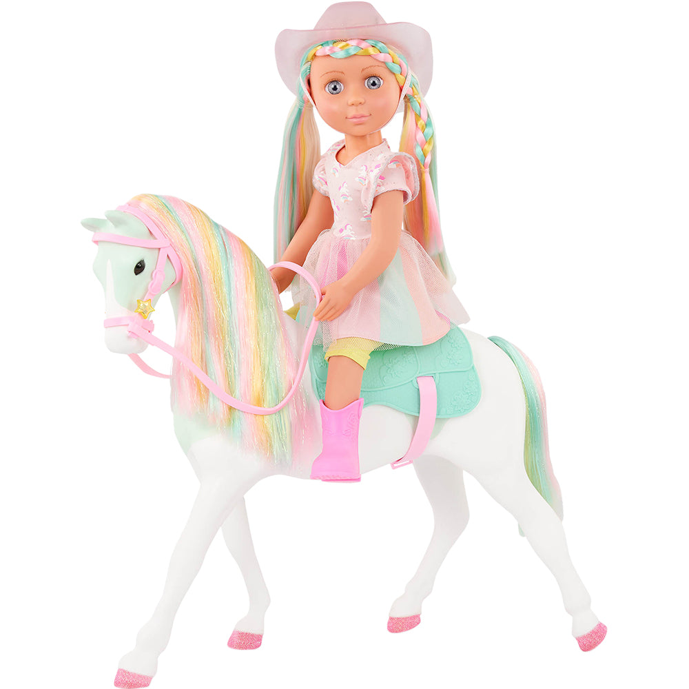 Glitter Girls Gia 14" Doll with Horse Gypsy