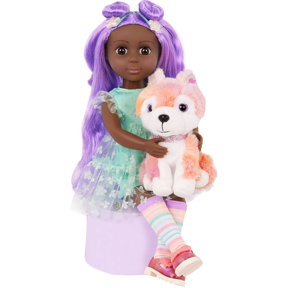 Glitter Girls Neve 14" Doll with Pet Dog Candy