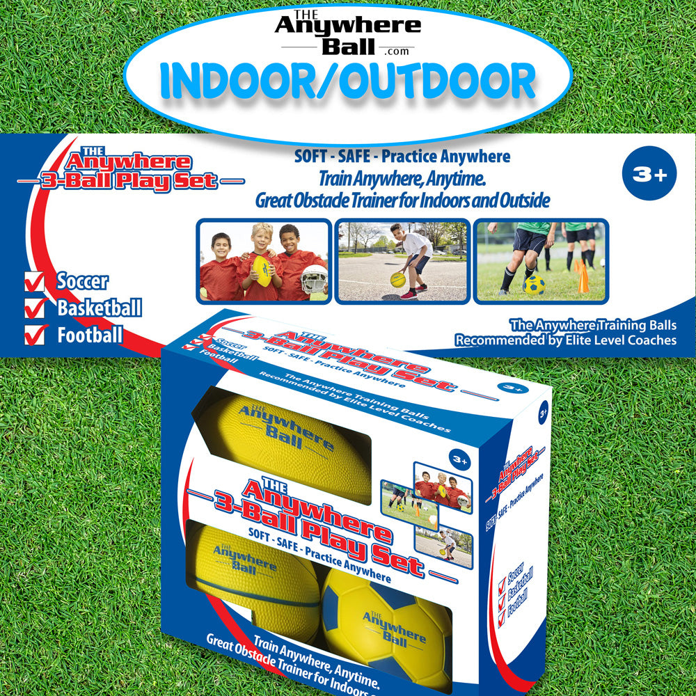 Anywhere 3-Ball Sport Set