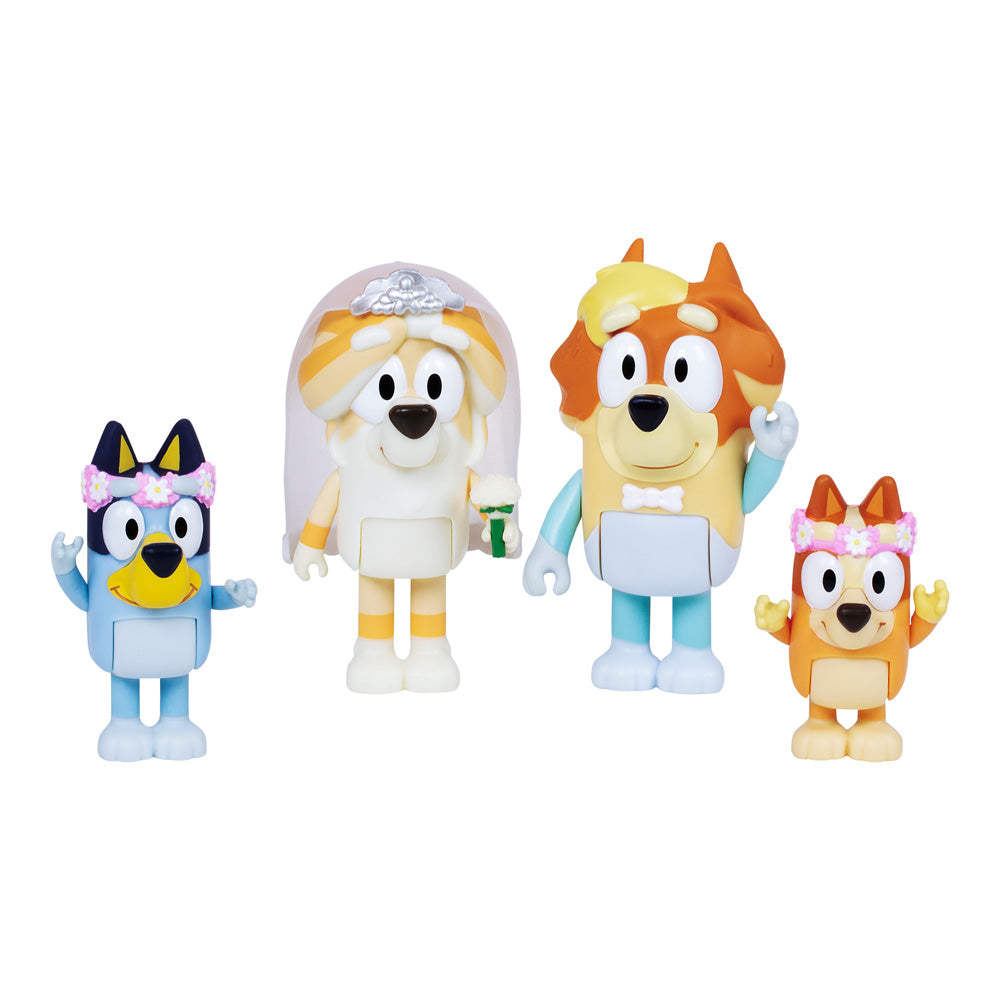 Bluey S10 Figure 4PK Special Set