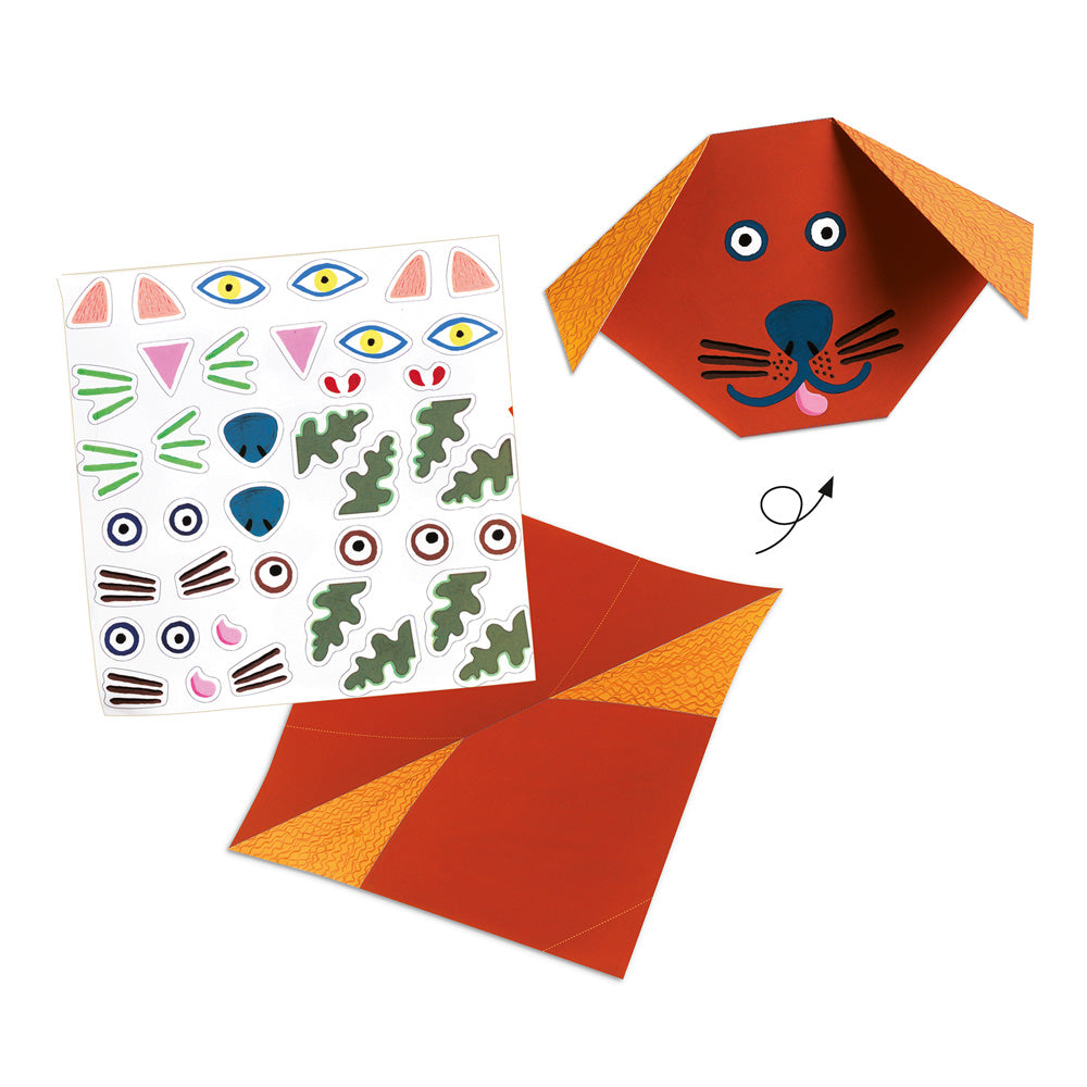 Djeco Origami Animals Kit