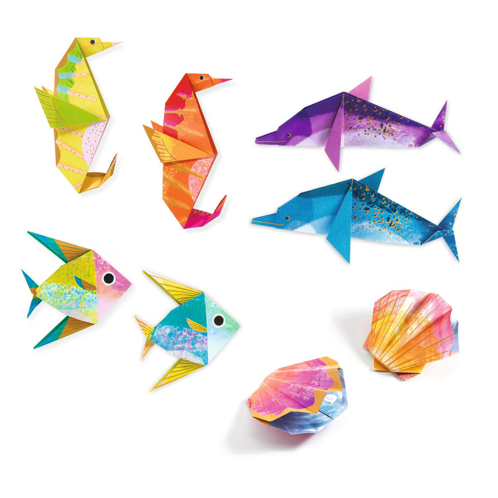 Djeco Origami Marine Animals Kit