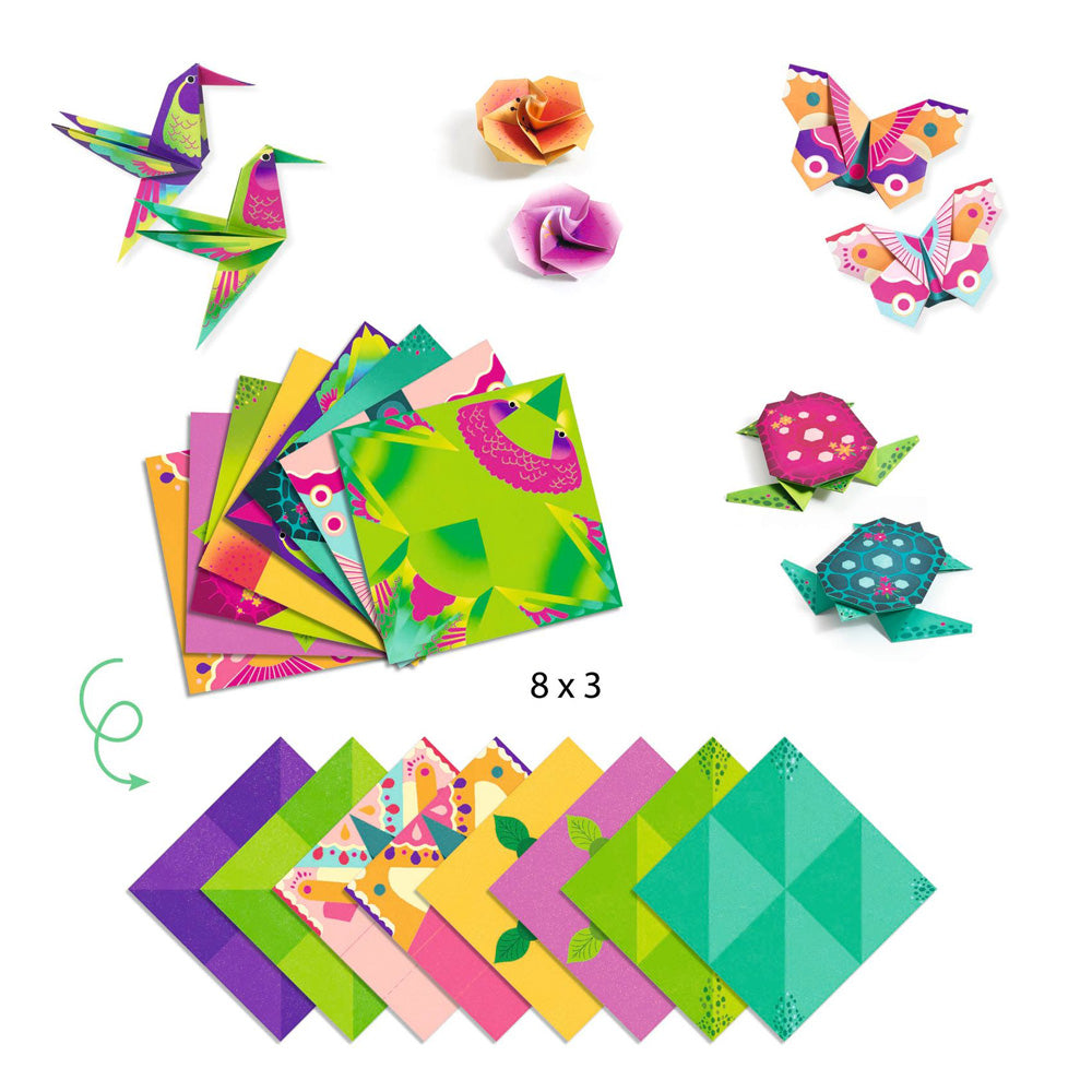 Djeco Origami Tropics Kit