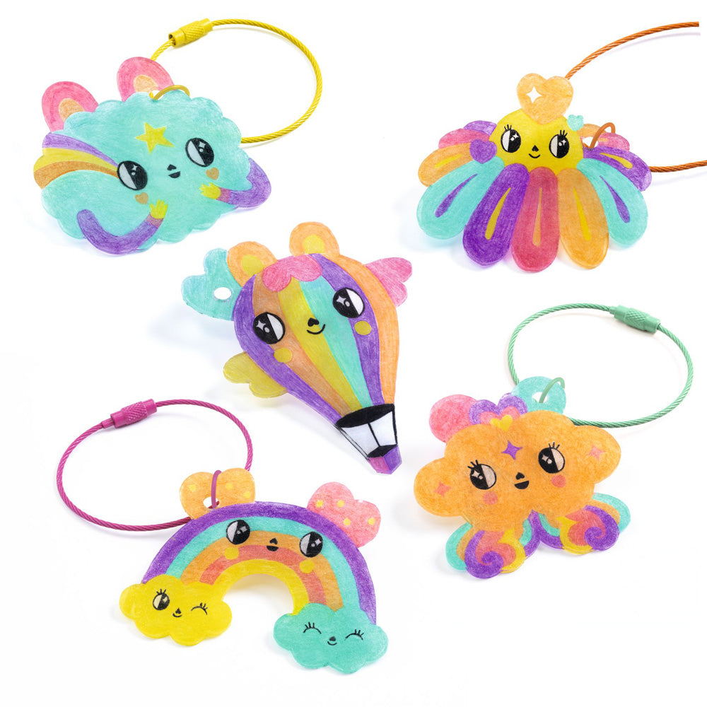 Artistic Plastic Kawaii Key Ring