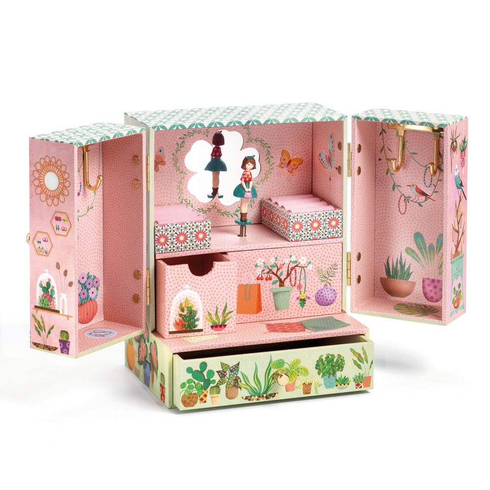 Djeco Secret Garden Jewelry Music Box