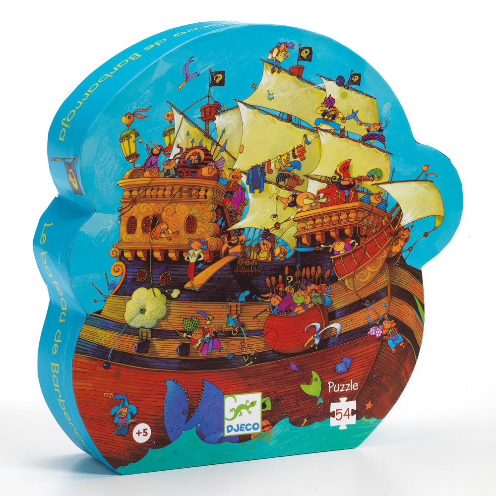 Djeco Silhouette Puzzle / Barbarossa's Boat 54 pcs