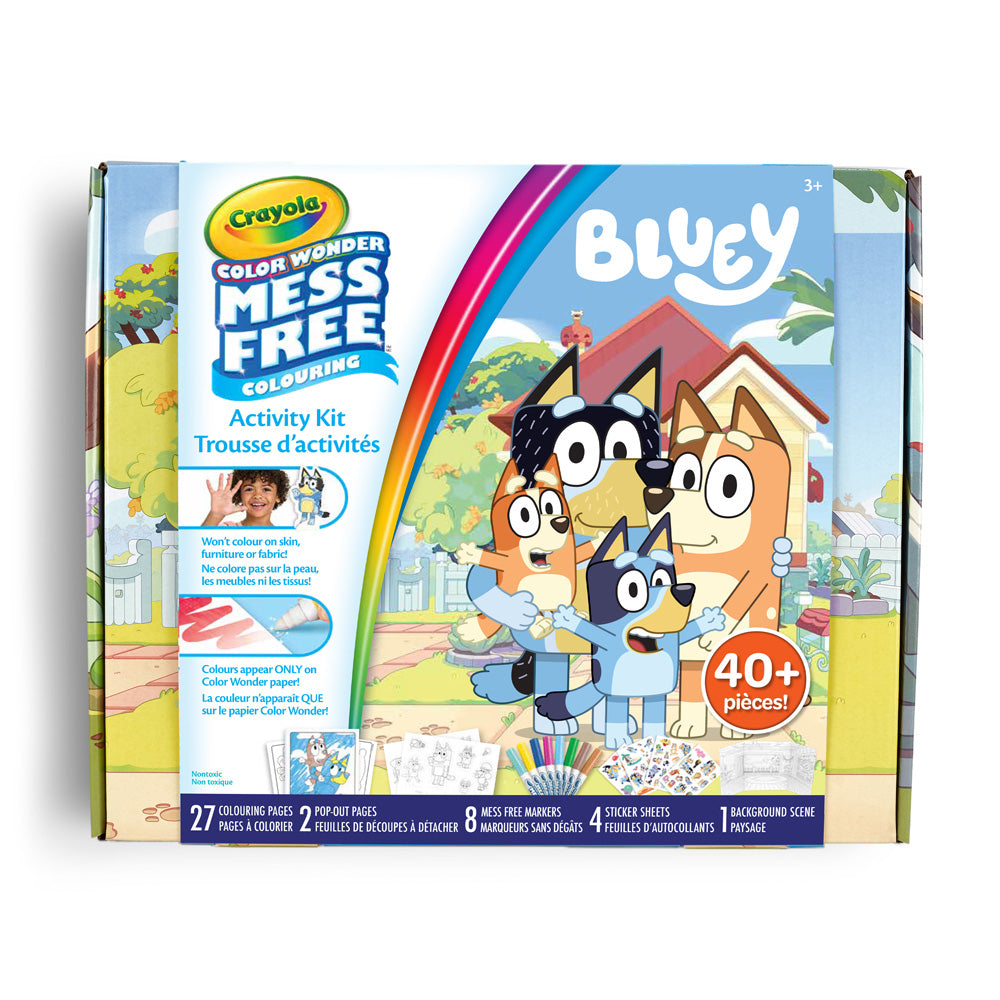 Crayola Color Wonder Mess-Free Bluey Activity Kit