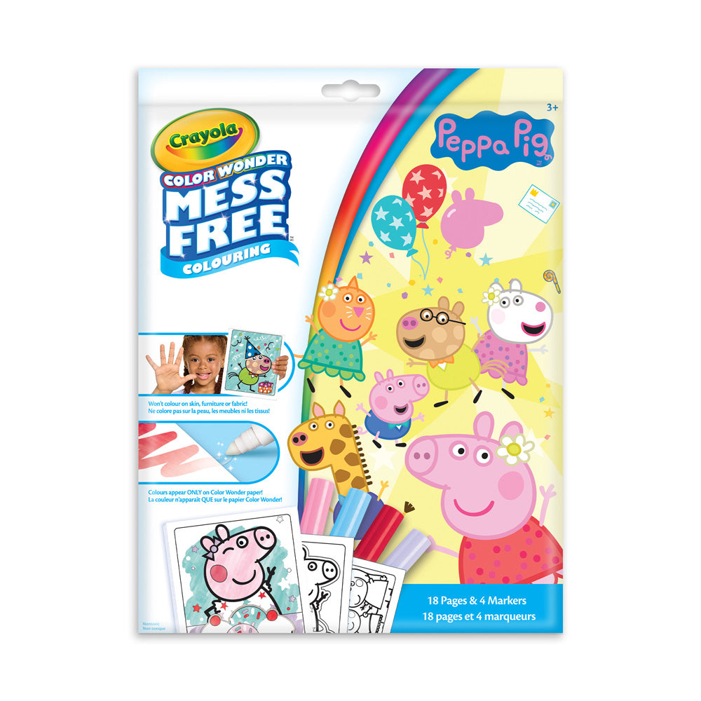 Crayola Color Wonder Peppa Pig Mess-Free Activity Set