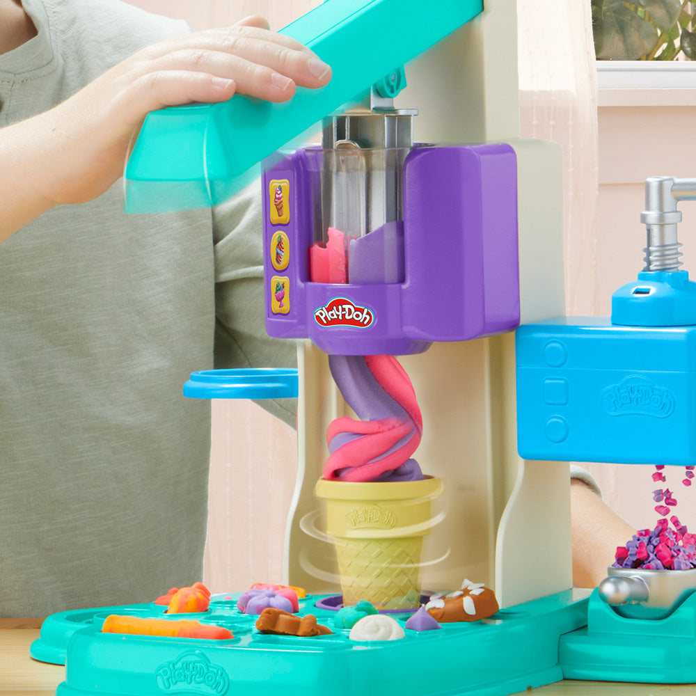 Play-Doh Rainbow Swirl Ice Cream Playset