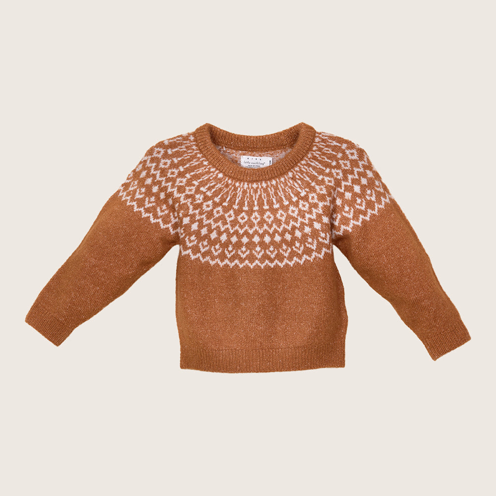 Rise Little Earthling Fairisle Sweater