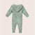 Rise Little Earthling Rib Knit Raglan Romper