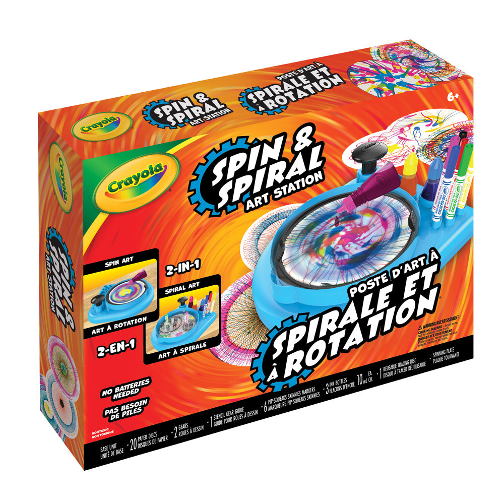 Crayola Spin & Spiral Art Station